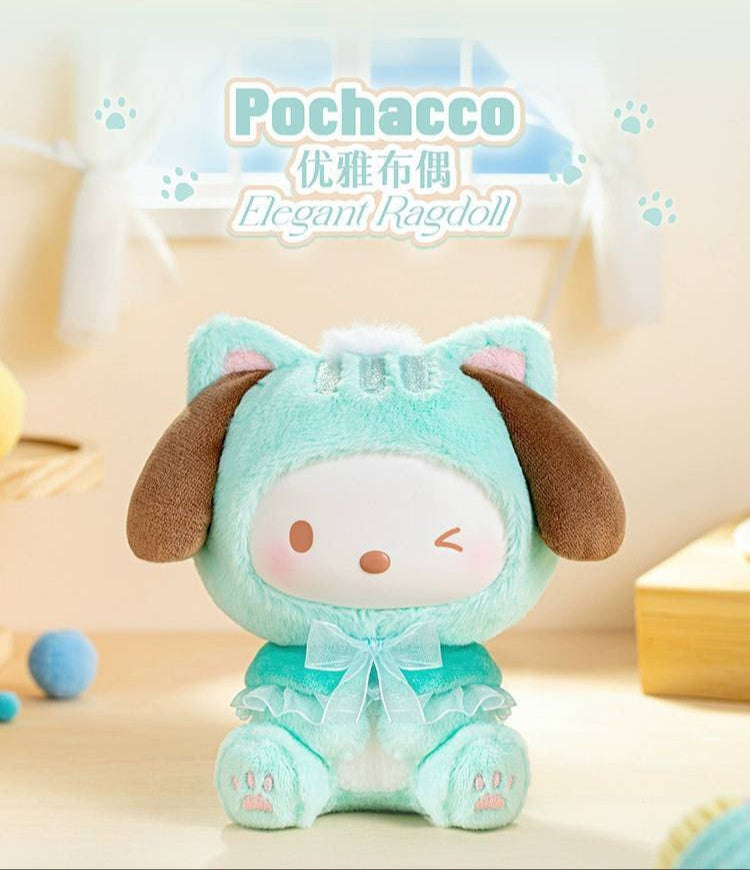 TOPTOY x Sanrio Characters Play With Kittens Series Blind Box-Single Box (Random)-TopToy-Ace Cards & Collectibles