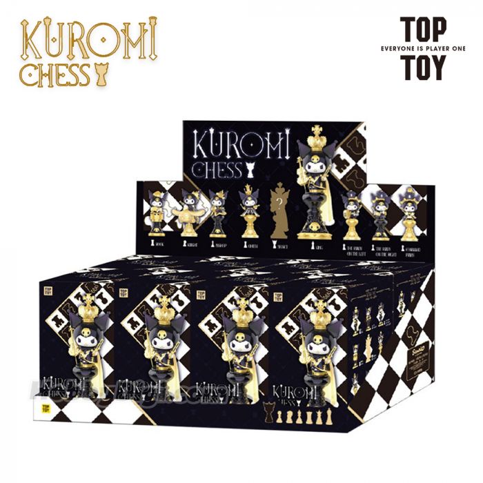 TOPTOY x Sanrio Kuromi Chess Blind Box-Whole Box (8pcs)-TopToy-Ace Cards &amp; Collectibles