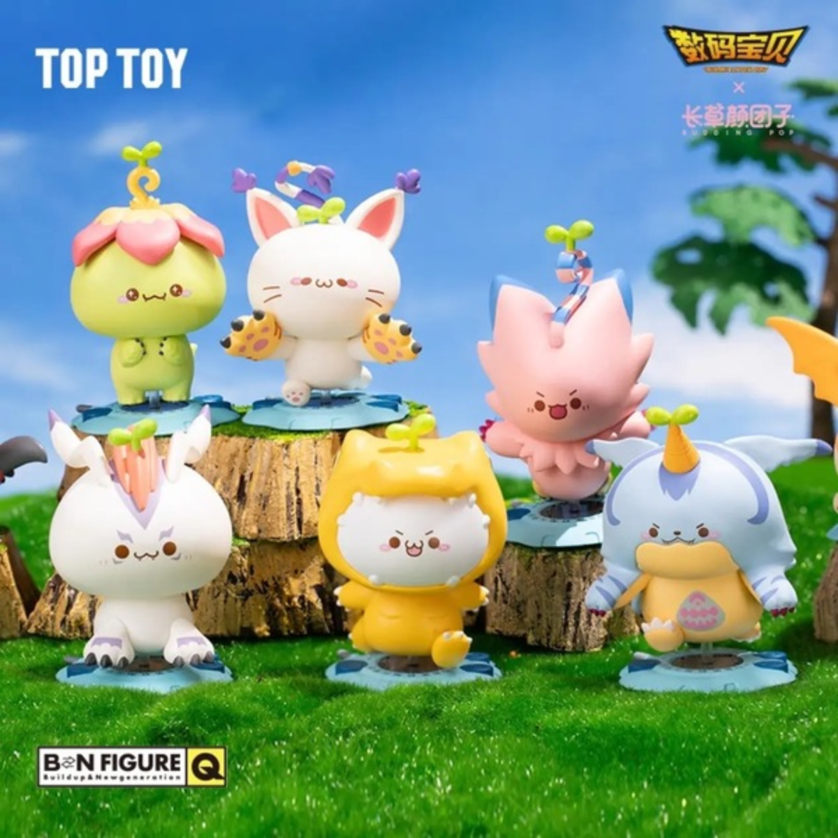 Top Toy BN Figure Digimon Adventure x Budding Pop Series-Single Box (Random)-TopToy-Ace Cards & Collectibles