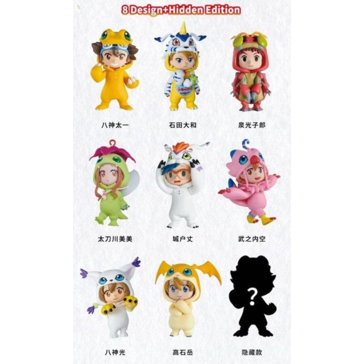 Top Toy BN Figure Digimon Adventure x Doll Costumes Series 1-Single Box (Random)-TopToy-Ace Cards & Collectibles