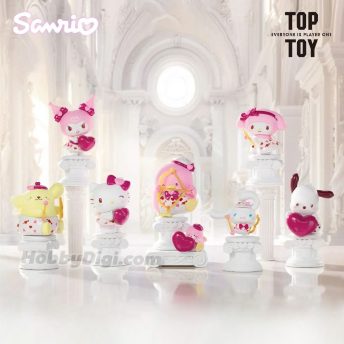 Top Toy Sanrio Characters Cupid&#39;s Love Series-Display Box (6pcs)-TopToy-Ace Cards &amp; Collectibles