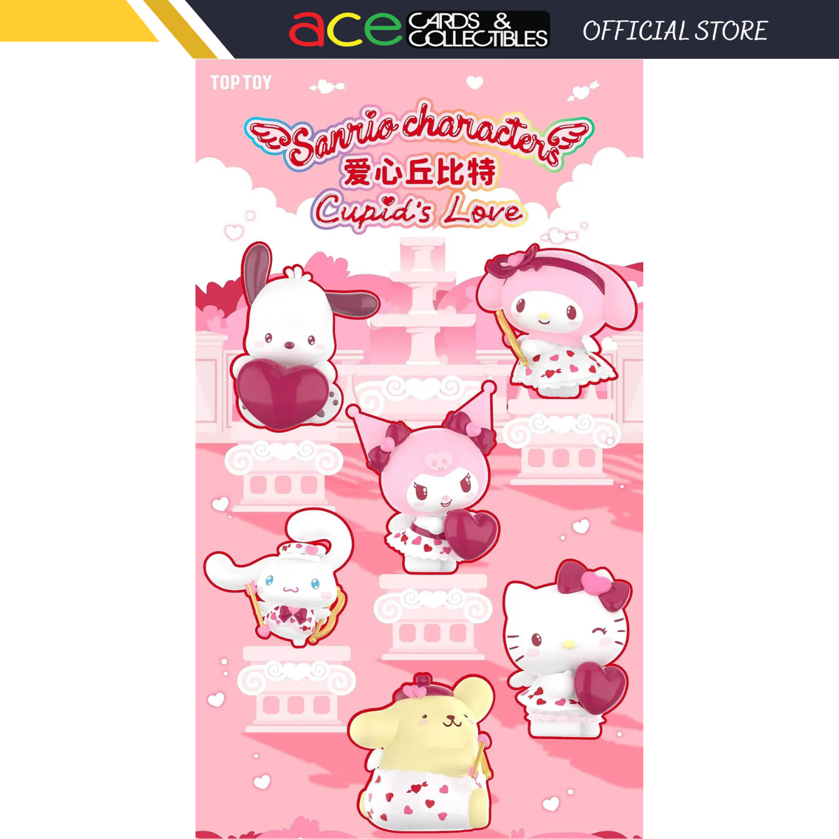 Top Toy Sanrio Characters Cupid&#39;s Love Series-Single Box (Random)-TopToy-Ace Cards &amp; Collectibles