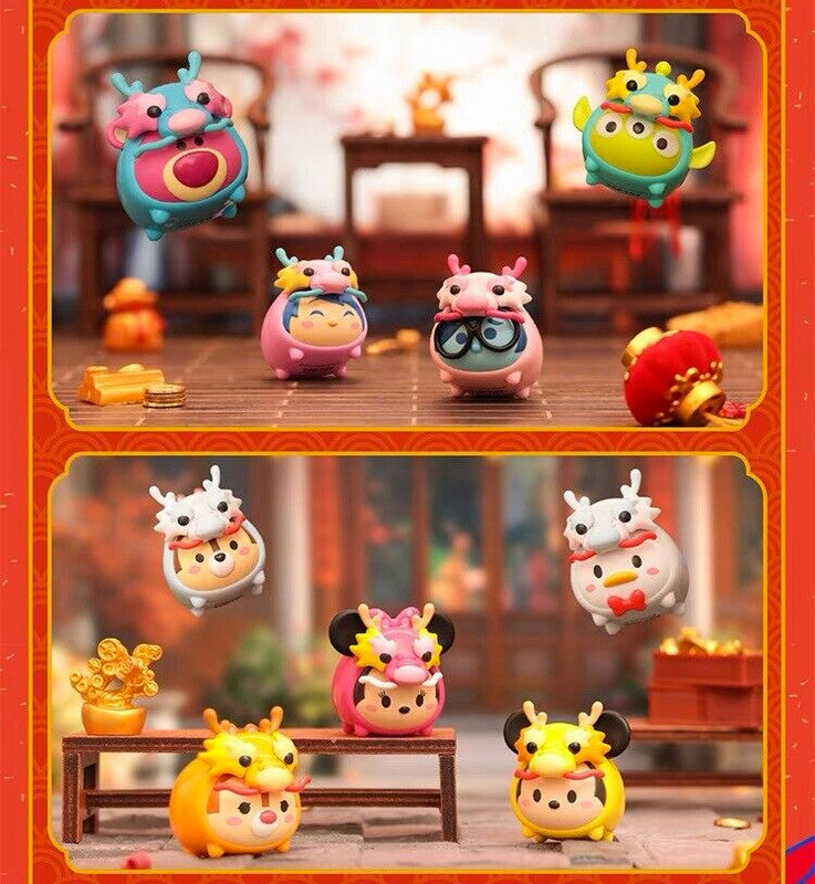 Top Toy x Disney Tsum Tsum Mini Dragon Cuteness-Single Box (Random)-TopToy-Ace Cards & Collectibles