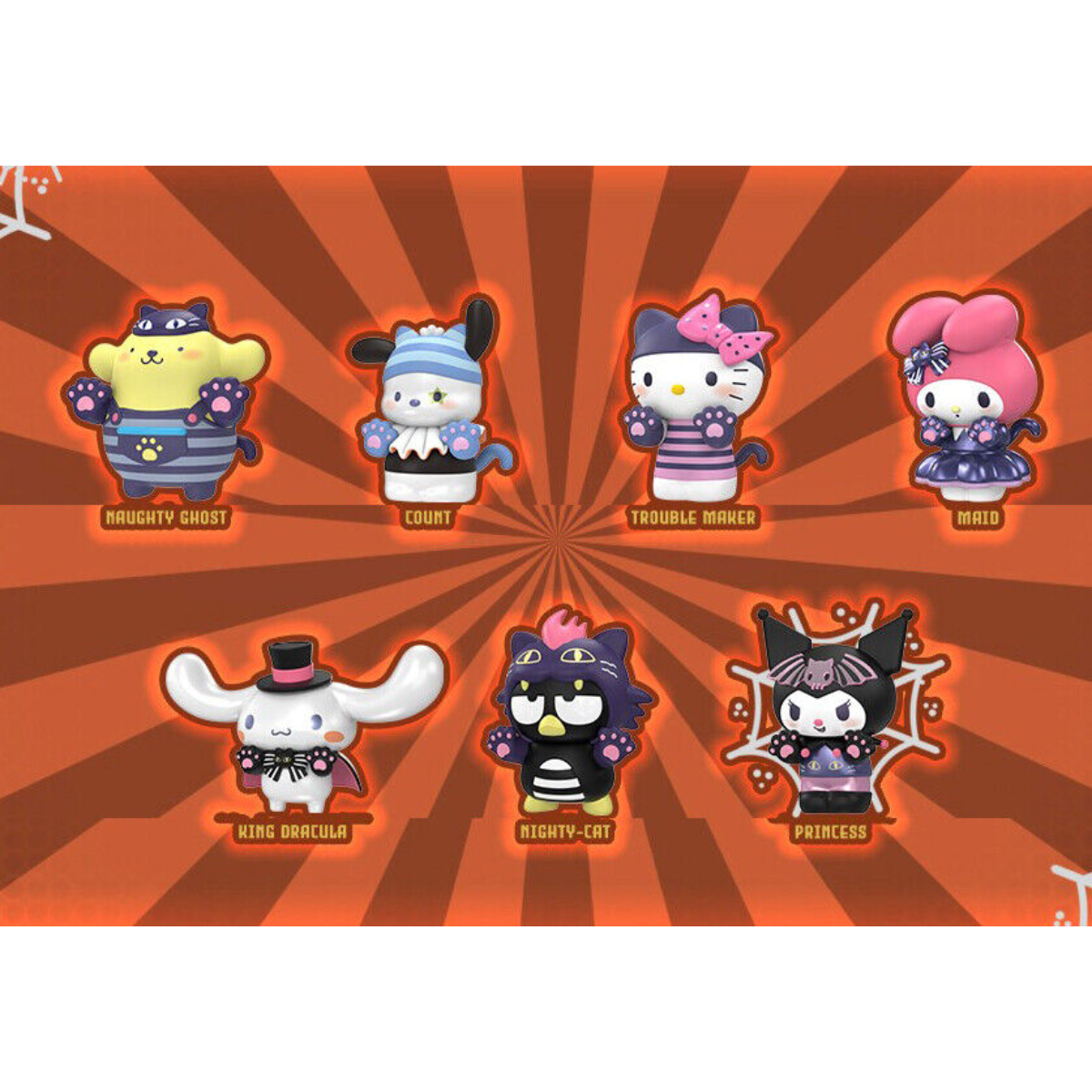 Top Toy x Sanrio Characters Naughty Family Series-Single Box (Random)-TopToy-Ace Cards & Collectibles