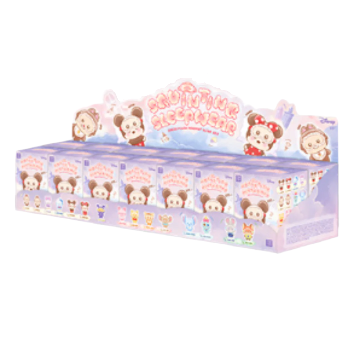 TopToy x Disney Squinting Sleepwear Series Plush Pendant Blind Box-Single Box (Random)-TopToy-Ace Cards & Collectibles
