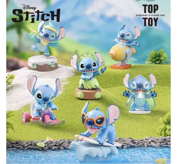 TopToy x Disney Stitch Cute Music Series Blind Box-Single Box (Random)-TopToy-Ace Cards & Collectibles