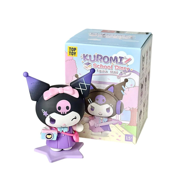 TopToy x Kuromi School Diary Figures Blind Box-Single Box (Random)-TopToy-Ace Cards & Collectibles