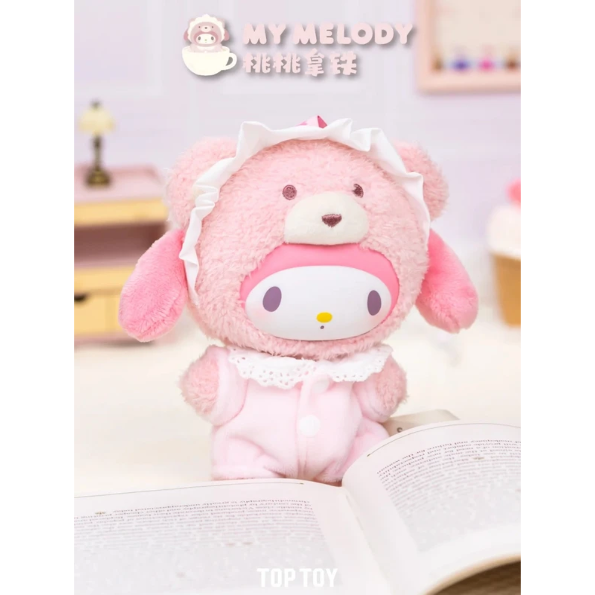 TopToy x New Sanrio Latte Plush Blind Box-Single Box (Random)-TopToy-Ace Cards &amp; Collectibles