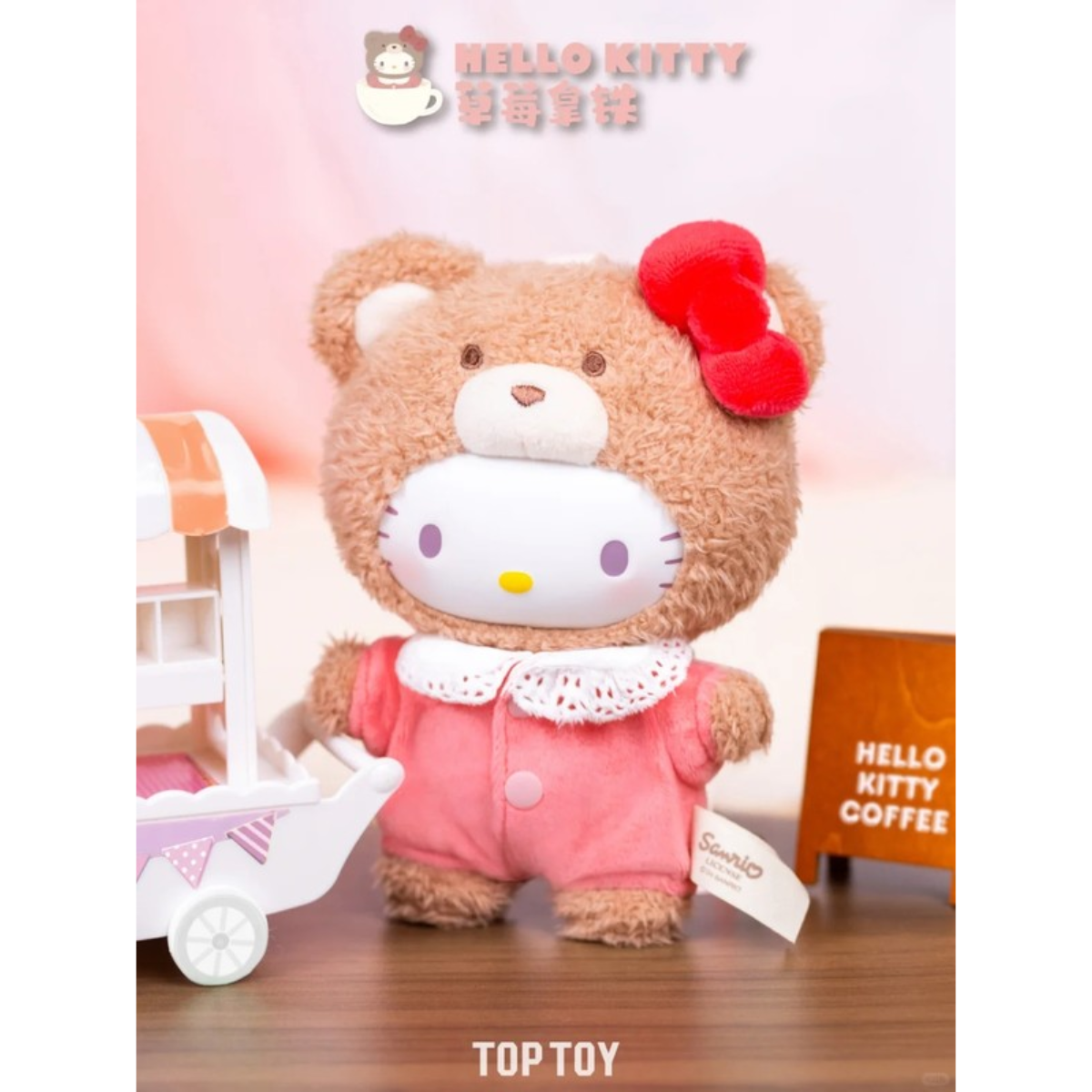 TopToy x New Sanrio Latte Plush Blind Box-Single Box (Random)-TopToy-Ace Cards &amp; Collectibles