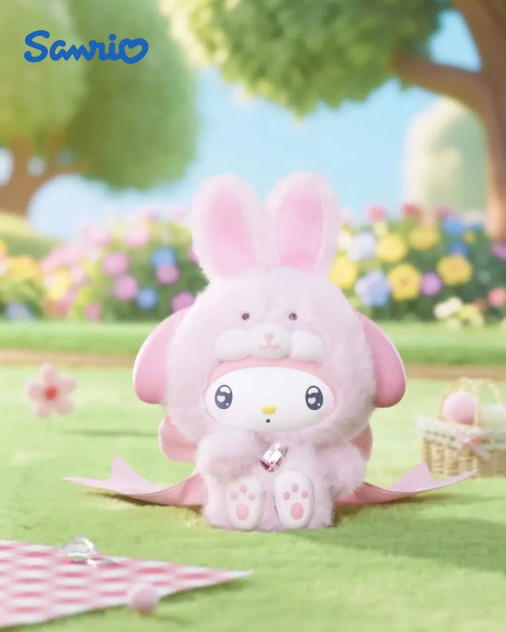 TopToy x Sanrio Characters "Diamond Bunny Baby" Plushie Blind Box-Single Box (Random)-TopToy-Ace Cards & Collectibles