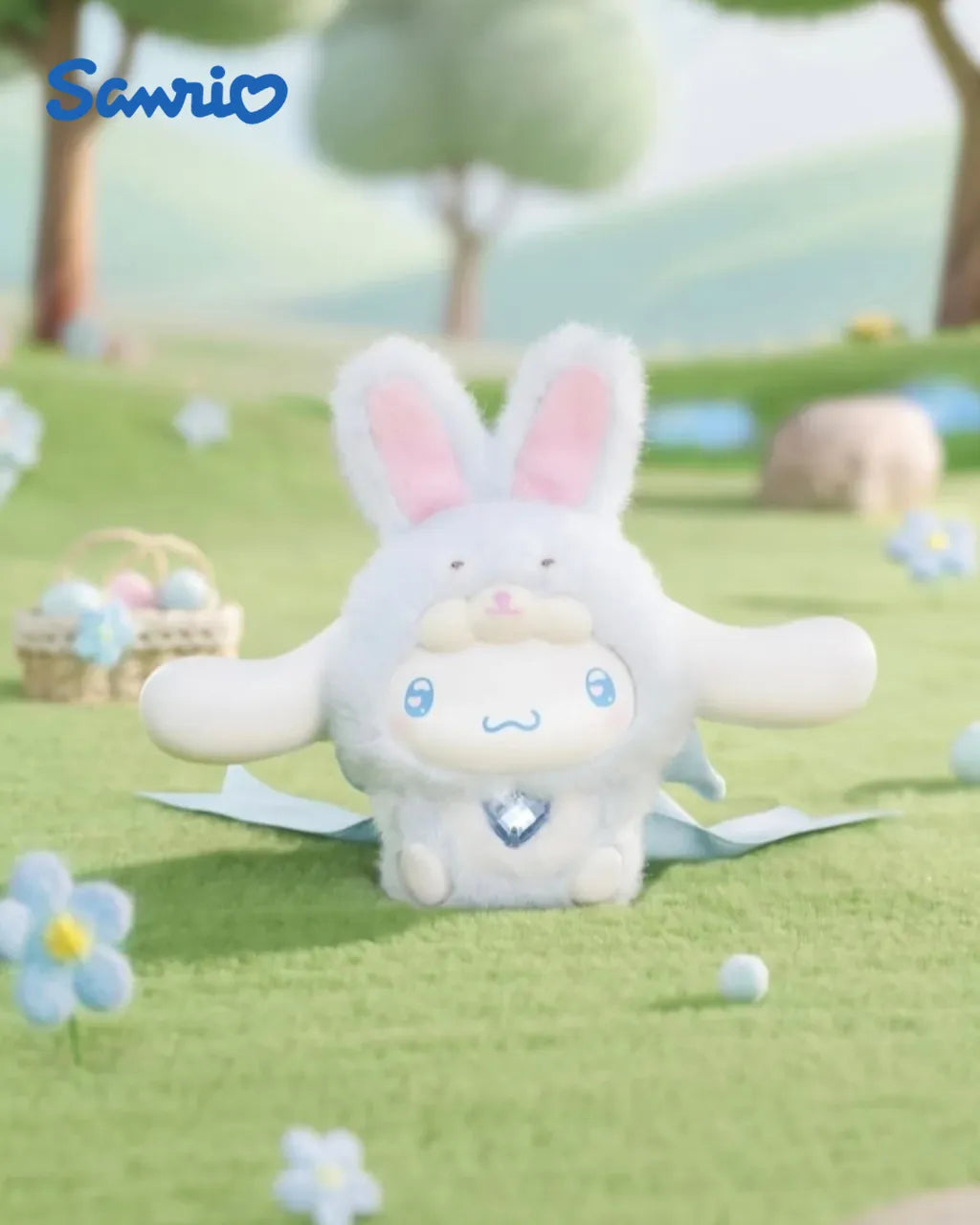 TopToy x Sanrio Characters "Diamond Bunny Baby" Plushie Blind Box-Single Box (Random)-TopToy-Ace Cards & Collectibles