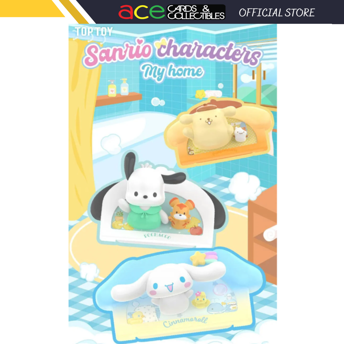 Toptoy x Sanrio Characters My Home Series Blind Box-Single Box (Random)-TopToy-Ace Cards &amp; Collectibles