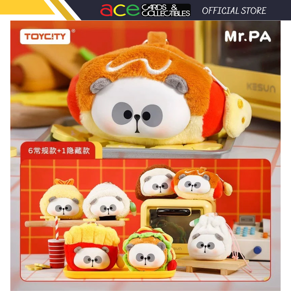 TOYCITY x MR.PA Papa What To Eat Today Series Plush Blind Box-Single Box-Toy City-Ace Cards & Collectibles