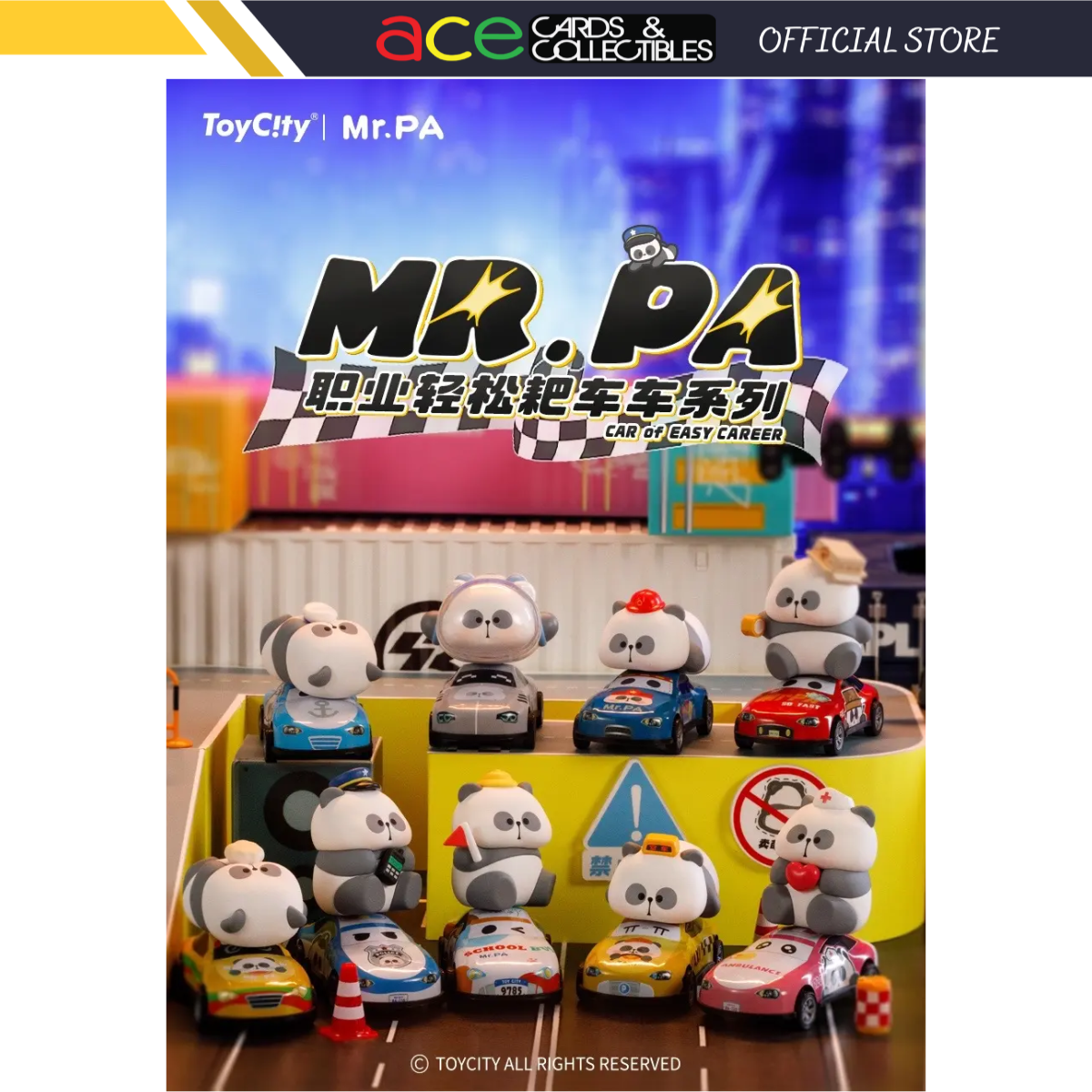 Mr.Pa Car Of Easy Career Series-Single Box (Random)-ToyC!ty-Ace Cards &amp; Collectibles