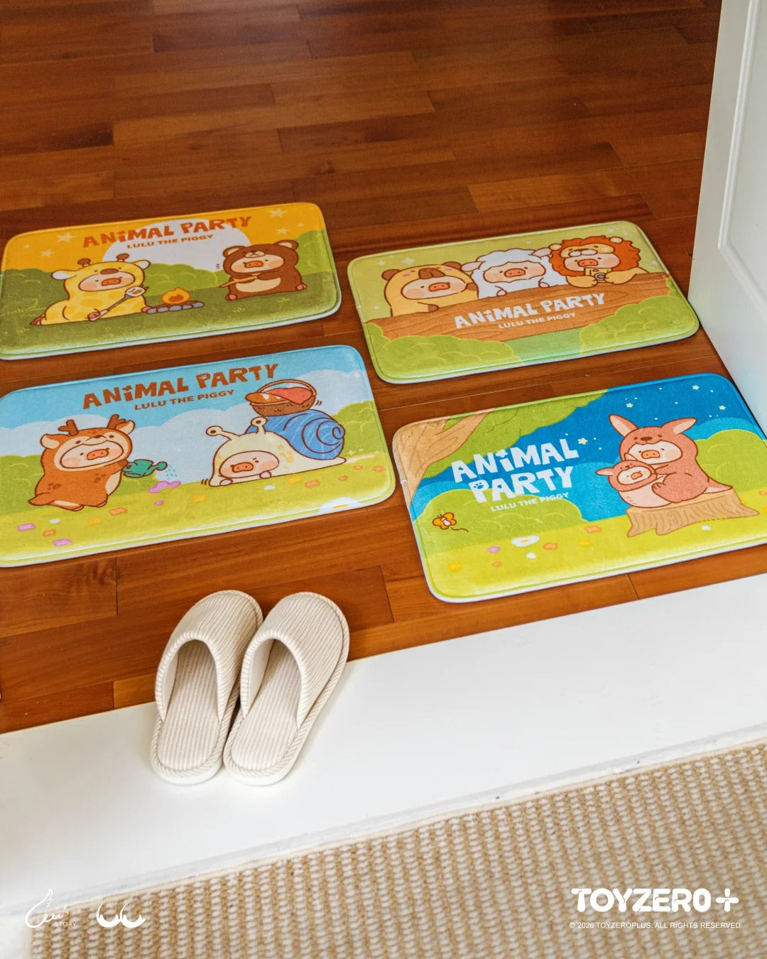 Lottery Kuji: Lulu The Piggy Double Reward Animal party Series-Single Ticket-ToyZeroPlus-Ace Cards & Collectibles