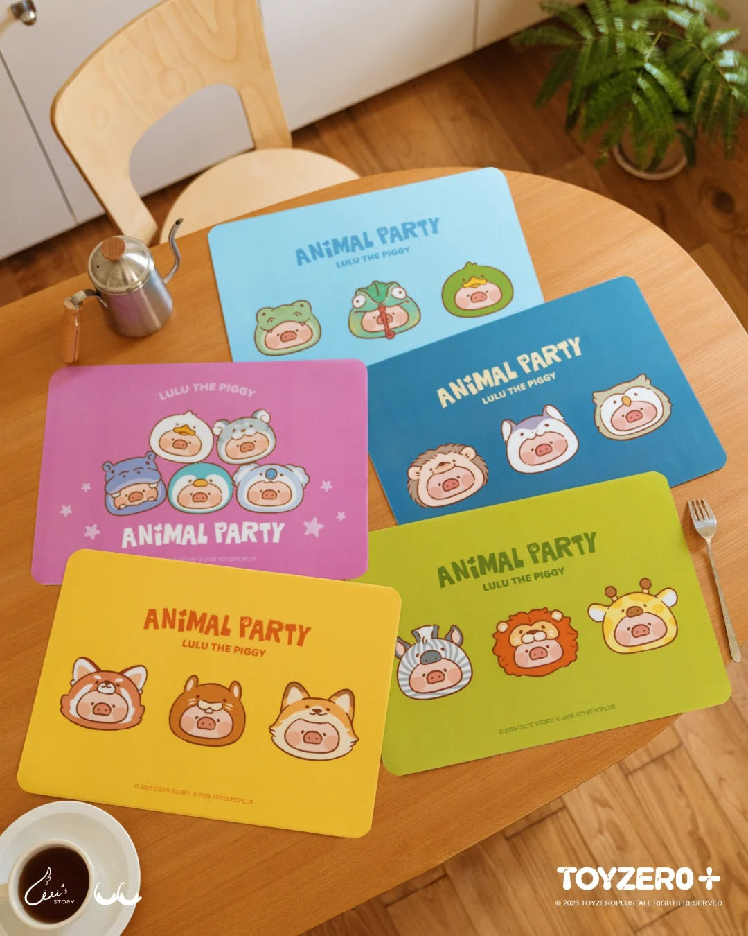 Lottery Kuji: Lulu The Piggy Double Reward Animal party Series-Single Ticket-ToyZeroPlus-Ace Cards & Collectibles
