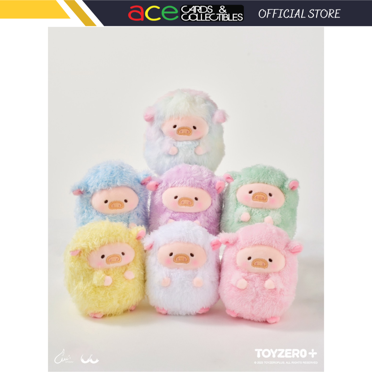 Lulu The Piggy Rainbow Sheep Plush Series-Random Box-ToyZeroPlus-Ace Cards & Collectibles