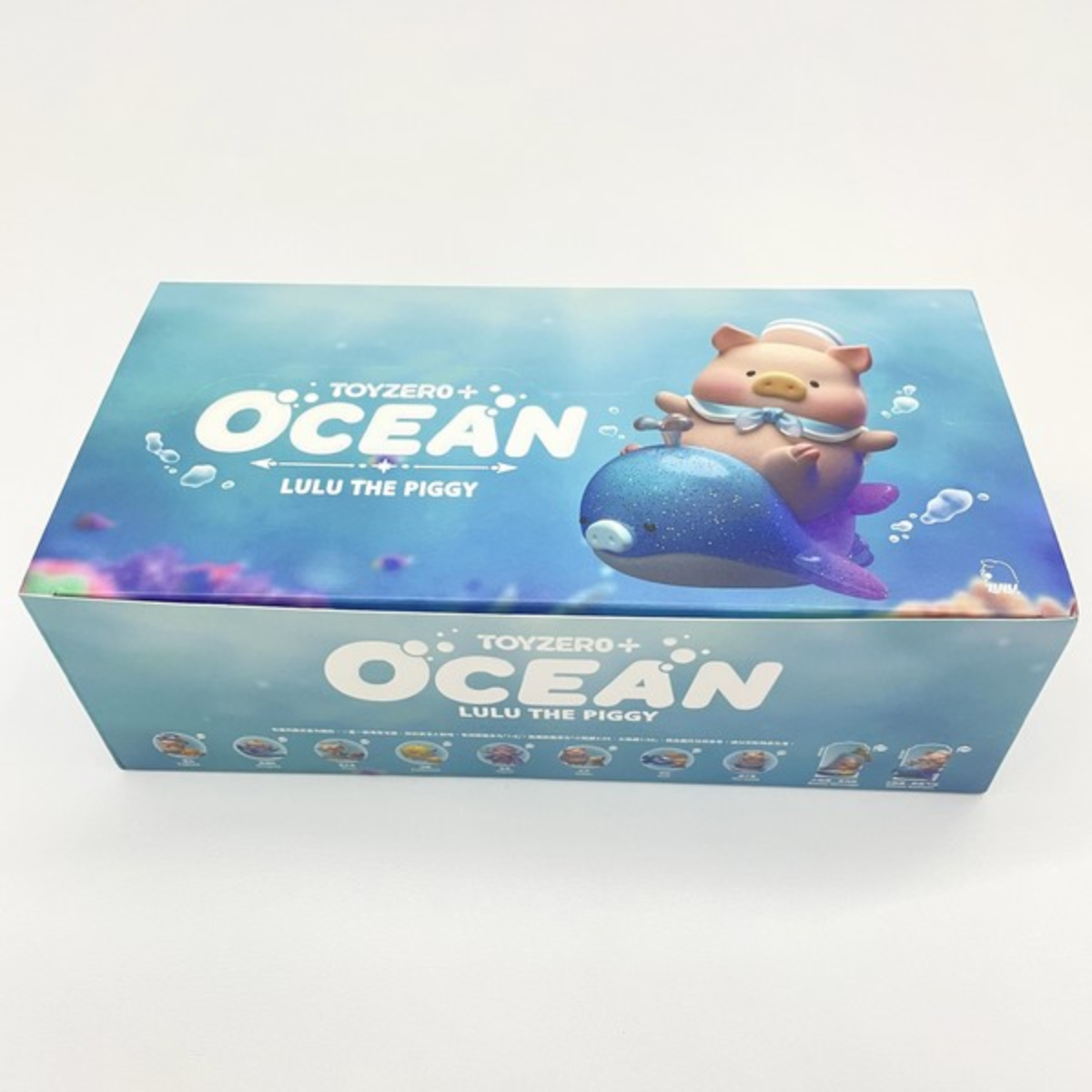 TOYZEROPLUS Ocean Lulu The Piggy-Display Box (8pcs)-ToyZeroPlus-Ace Cards &amp; Collectibles