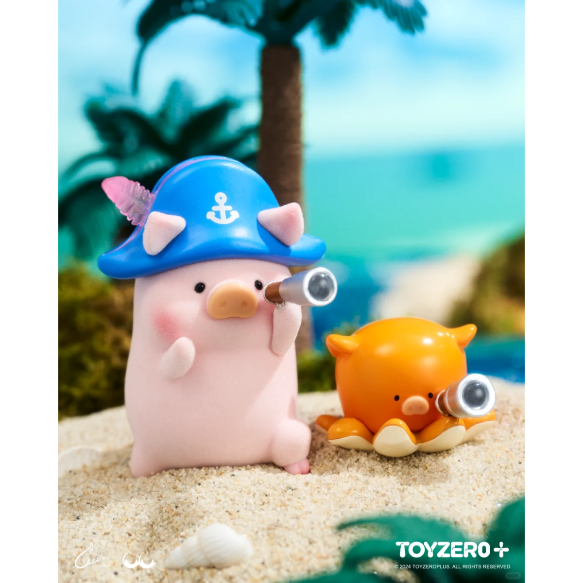 TOYZEROPLUS Ocean Lulu The Piggy-Single Box (Random)-ToyZeroPlus-Ace Cards &amp; Collectibles