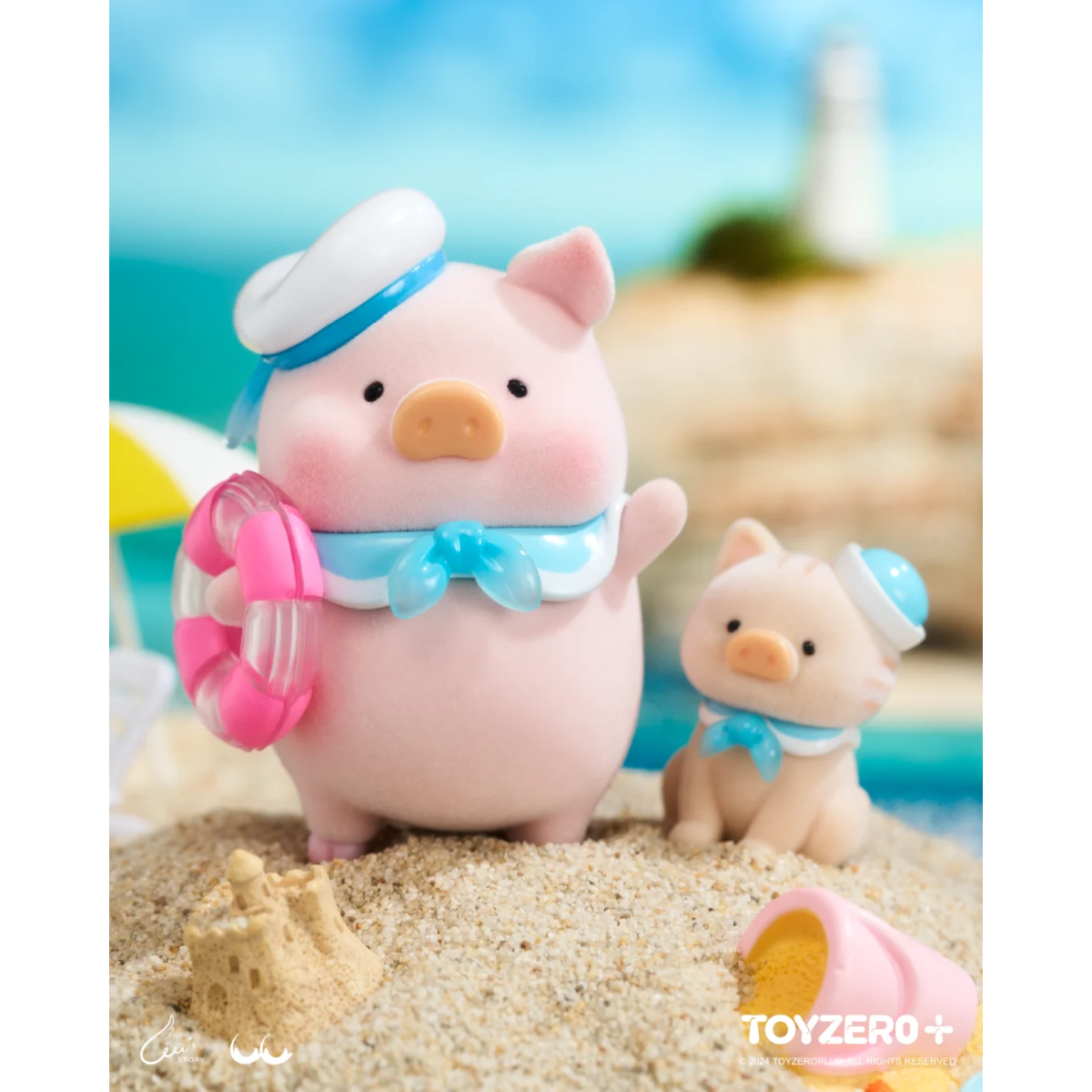 TOYZEROPLUS Ocean Lulu The Piggy-Single Box (Random)-ToyZeroPlus-Ace Cards &amp; Collectibles