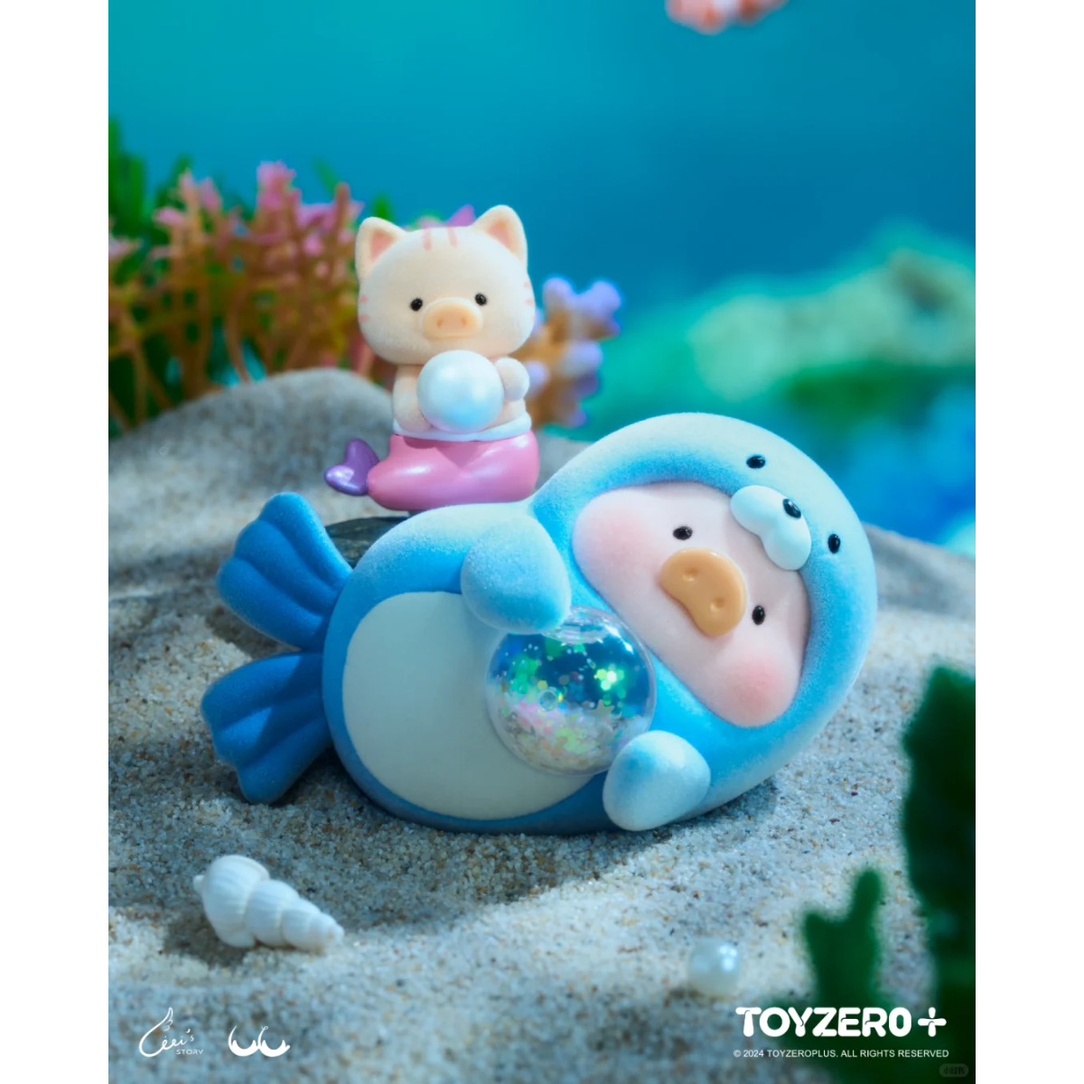 TOYZEROPLUS Ocean Lulu The Piggy-Single Box (Random)-ToyZeroPlus-Ace Cards &amp; Collectibles