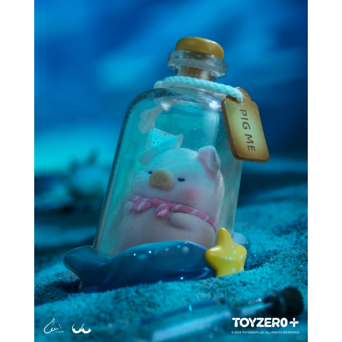 TOYZEROPLUS Ocean Lulu The Piggy-Single Box (Random)-ToyZeroPlus-Ace Cards &amp; Collectibles