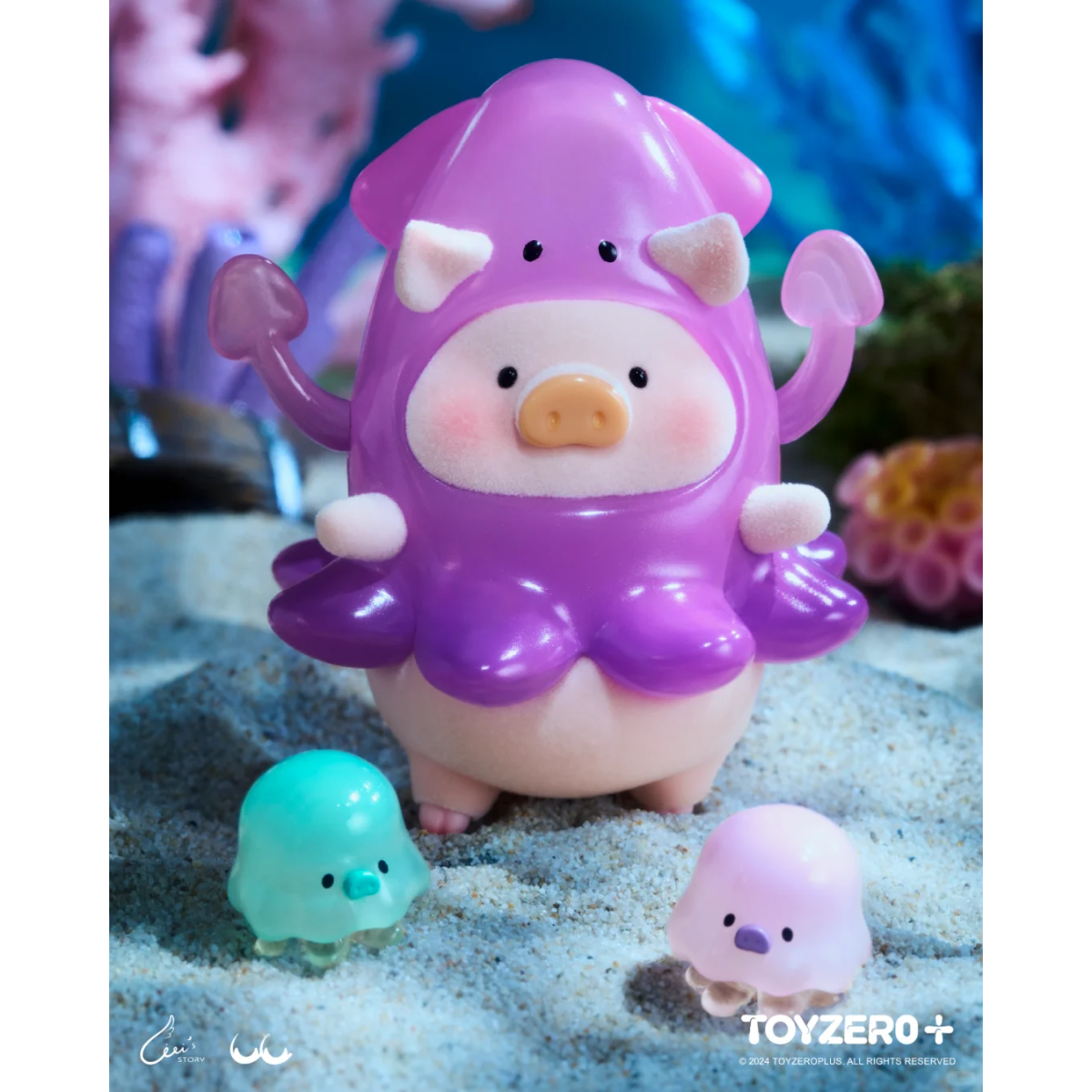 TOYZEROPLUS Ocean Lulu The Piggy-Single Box (Random)-ToyZeroPlus-Ace Cards &amp; Collectibles