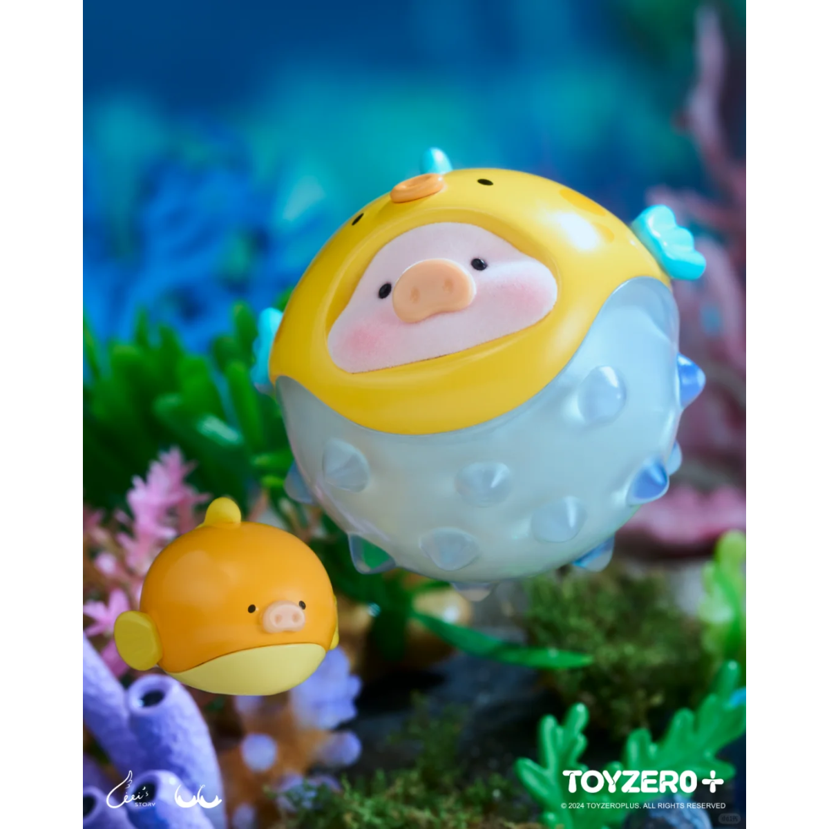 TOYZEROPLUS Ocean Lulu The Piggy-Single Box (Random)-ToyZeroPlus-Ace Cards &amp; Collectibles