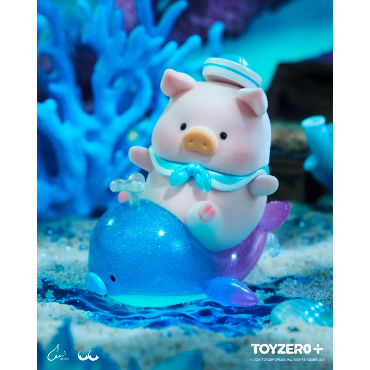 TOYZEROPLUS Ocean Lulu The Piggy-Single Box (Random)-ToyZeroPlus-Ace Cards &amp; Collectibles