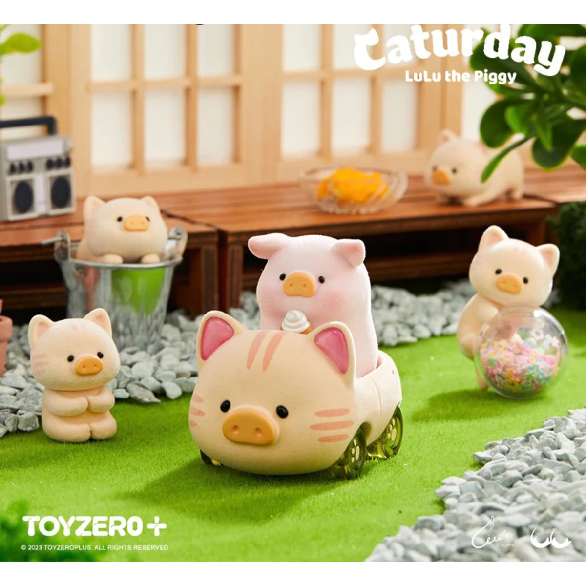 ToyZero+ Lulu The Piggy Caturday Series-Single Box (Random)-ToyZeroPlus-Ace Cards &amp; Collectibles