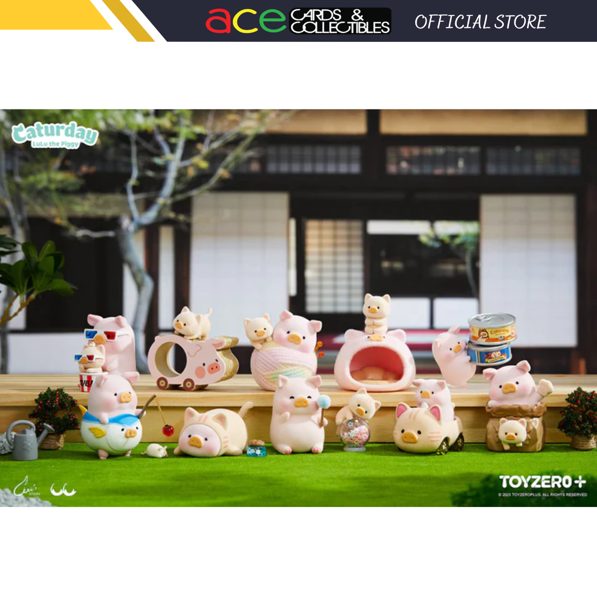 ToyZero+ Lulu The Piggy Caturday Series-Single Box (Random)-ToyZeroPlus-Ace Cards &amp; Collectibles