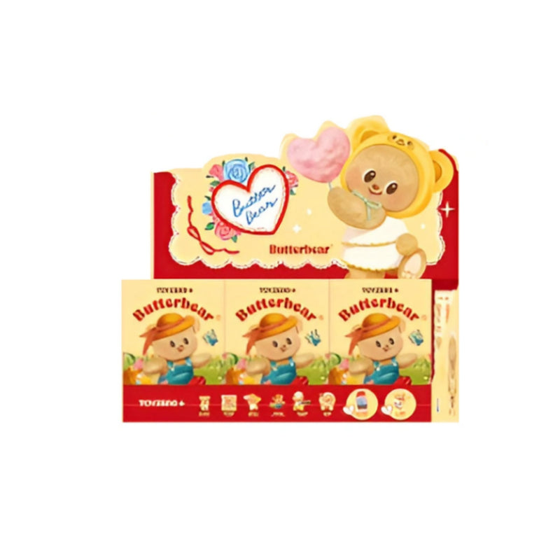 ToyZeroPlus x Butterbear The Sweet Life Series-Display Box (6pcs)-ToyZeroPlus-Ace Cards & Collectibles