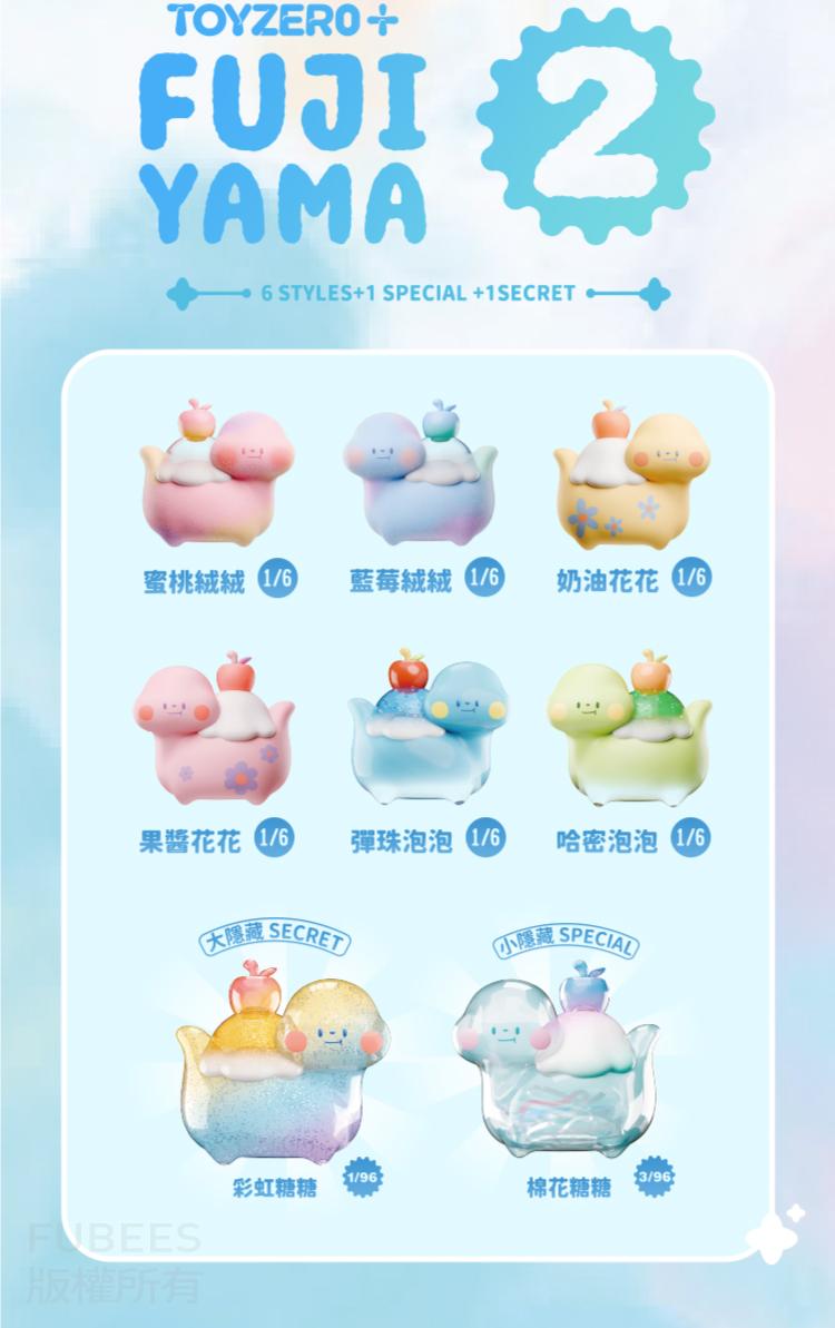 ToyZeroPlus x Foodie Dinosaur Fujiyama Jr. Blind Box Vol. 2-Single Box (Random)-ToyZeroPlus-Ace Cards & Collectibles