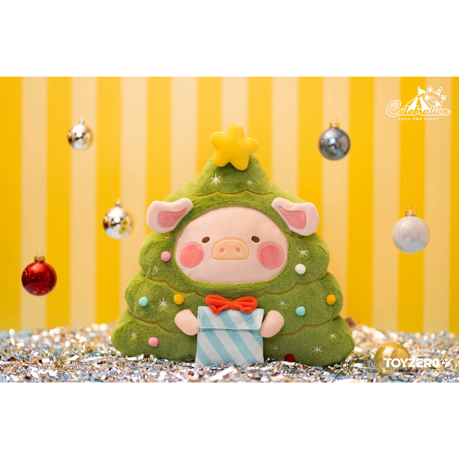 ToyZeroPlus x LuLu The Piggy Christmasland "40cm Plush Cushion"-ToyZeroPlus-Ace Cards & Collectibles