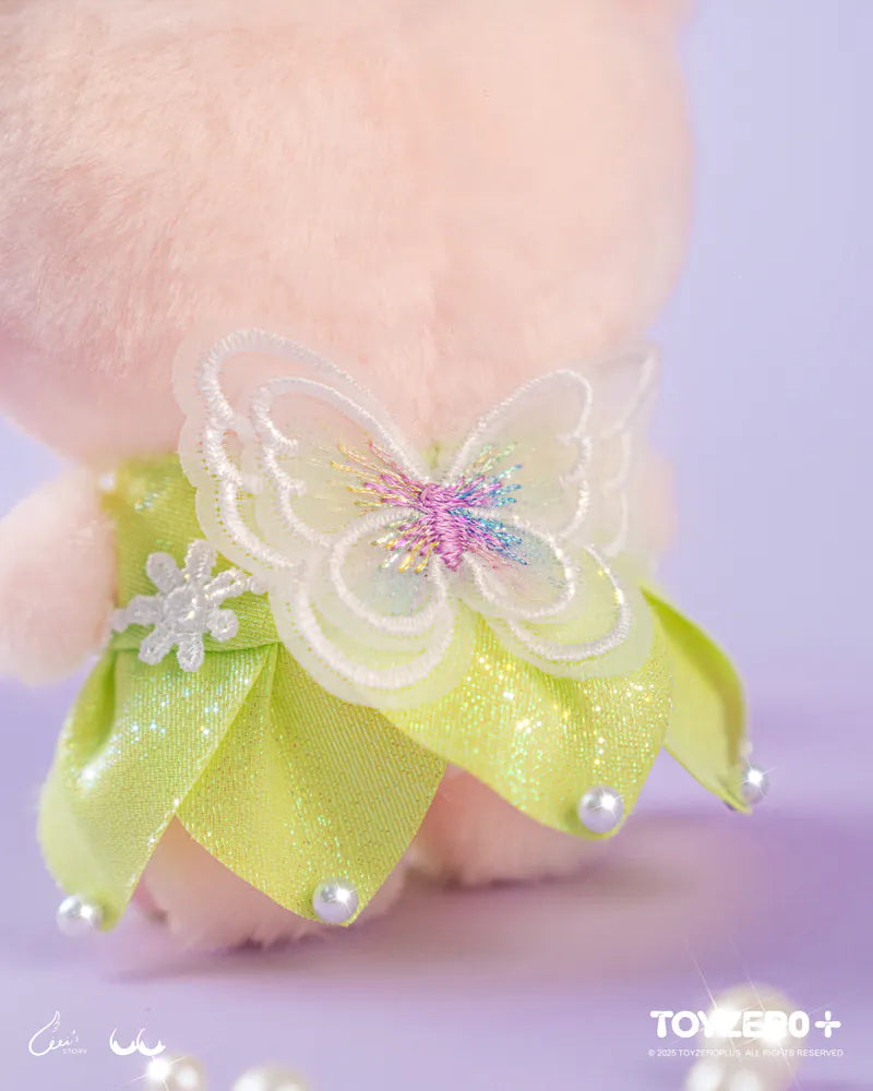 ToyZeroPlus x LuLu the Piggy LuLuLand - Flower Fairy Lu Plush Keychain-ToyZeroPlus-Ace Cards & Collectibles
