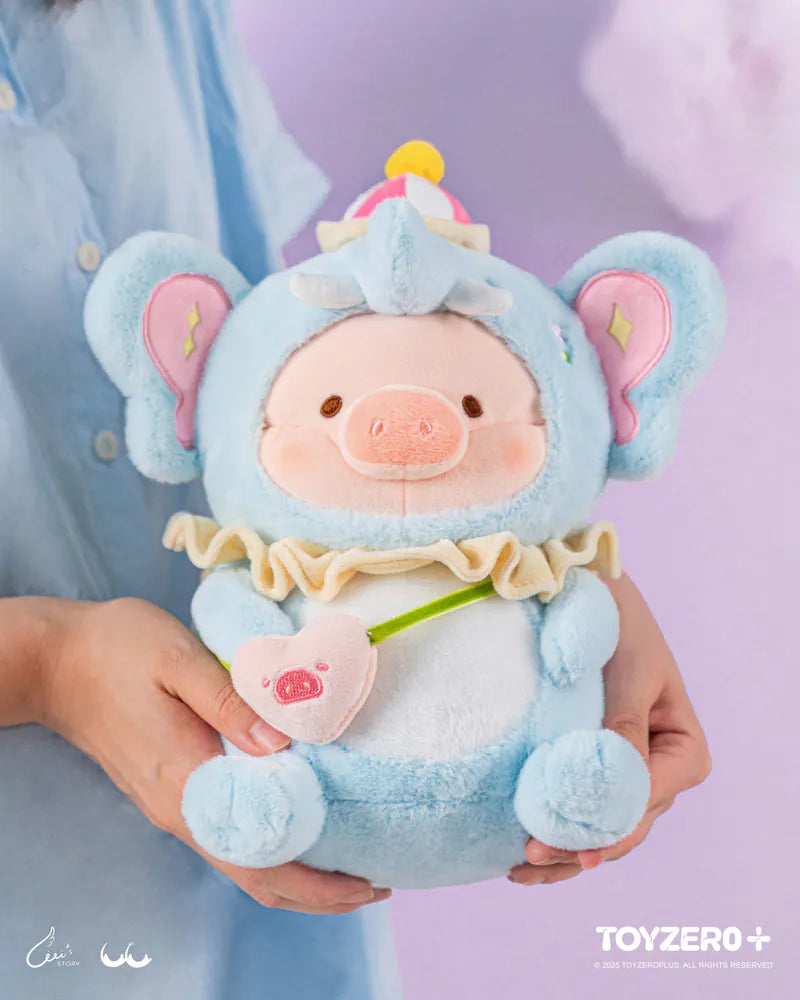 ToyZeroPlus x LuLu the Piggy LuLuLand - Gentle Elephant Lu Plush Toy-ToyZeroPlus-Ace Cards & Collectibles