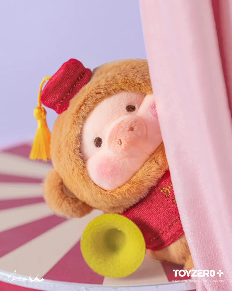 ToyZeroPlus x LuLu the Piggy LuLuLand - Naughty Monkey Lu Plush Keychain-ToyZeroPlus-Ace Cards & Collectibles