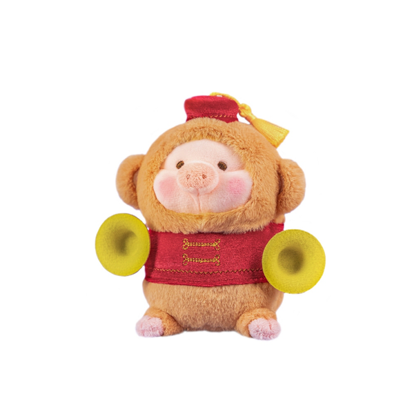 ToyZeroPlus x LuLu the Piggy LuLuLand - Naughty Monkey Lu Plush Keychain-ToyZeroPlus-Ace Cards & Collectibles