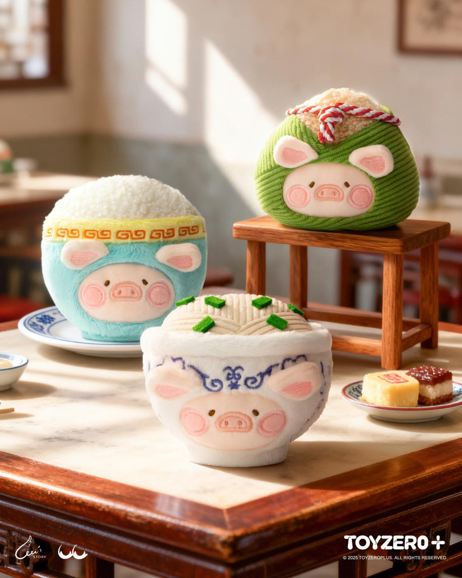ToyZeroPlus x LuLu the Piggy Lu's Table - "Food Hunter" Series Plush Keychain Blind Box-Single Box (Random)-ToyZeroPlus-Ace Cards & Collectibles
