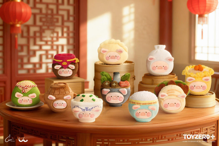 ToyZeroPlus x LuLu the Piggy Lu's Table - "Food Hunter" Series Plush Keychain Blind Box-Single Box (Random)-ToyZeroPlus-Ace Cards & Collectibles
