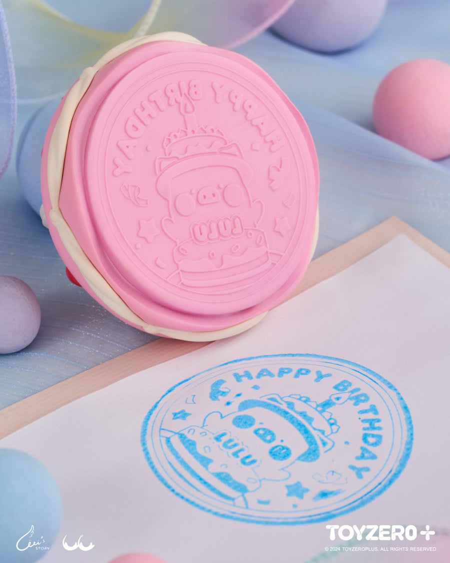 ToyZeroPlus x Lulu The Piggy - 5th Anniversary Birthday Cake Premium Set-ToyZeroPlus-Ace Cards & Collectibles