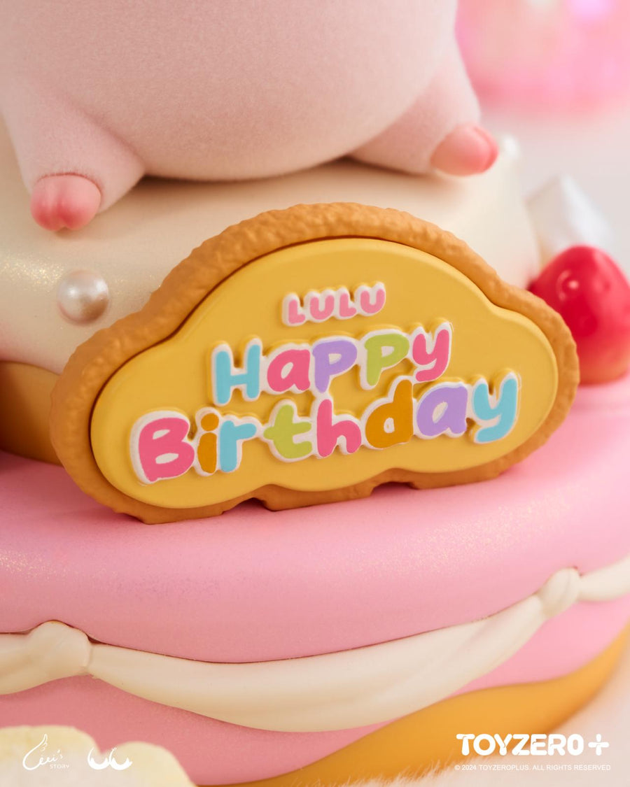 ToyZeroPlus x Lulu The Piggy - 5th Anniversary Birthday Cake Premium Set-ToyZeroPlus-Ace Cards & Collectibles