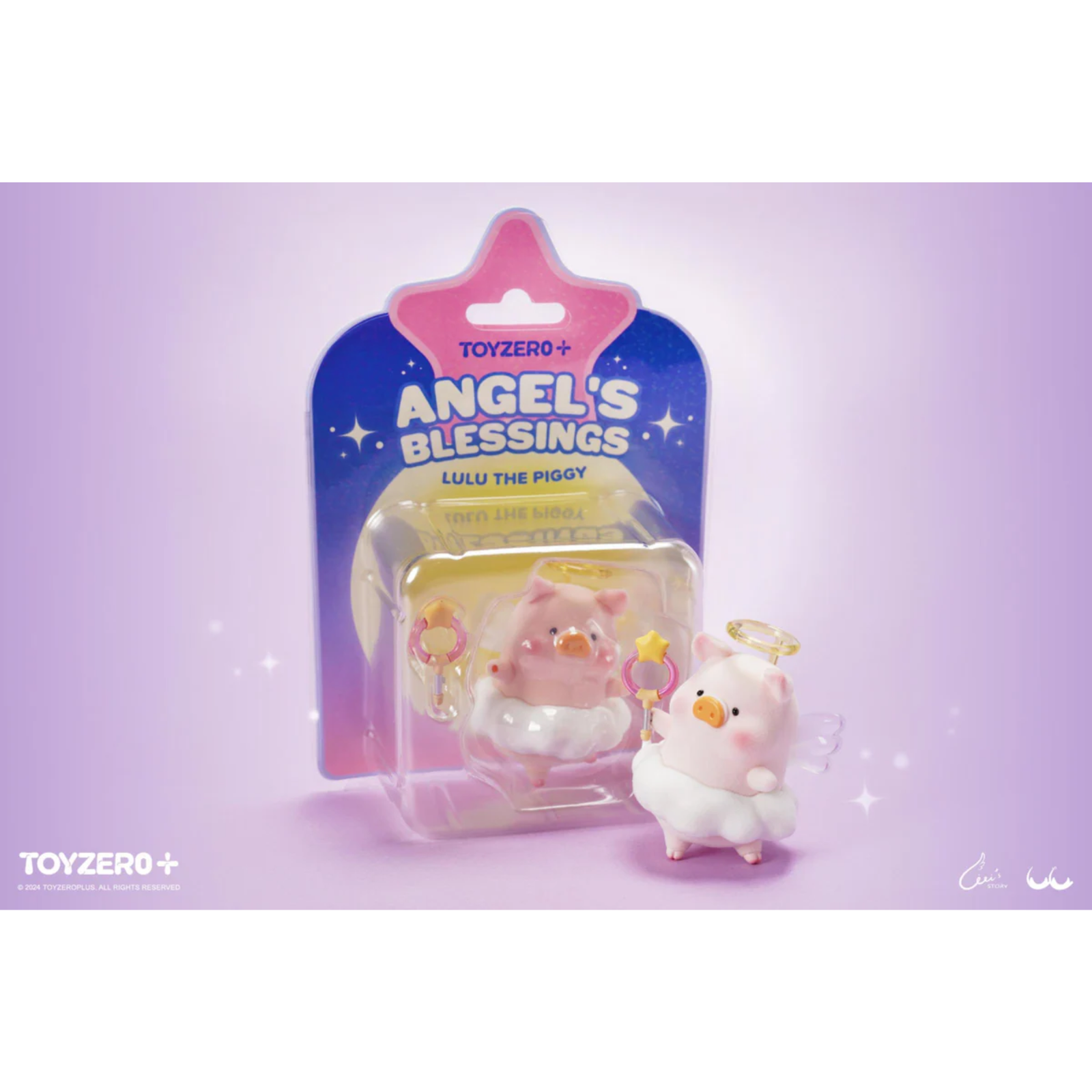 ToyZeroPlus x Lulu The Piggy - Angel's Blessings-ToyZeroPlus-Ace Cards & Collectibles