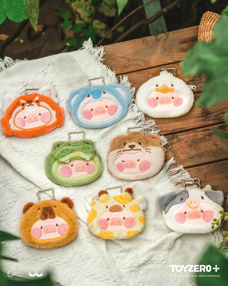 ToyZeroPlus x Lulu The Piggy "Animal Party" Plush Pouch Blind Box-Single Box (Random)-ToyZeroPlus-Ace Cards & Collectibles