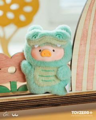 ToyZeroPlus x Lulu The Piggy &quot;Animal Party Puppet&quot; Show PVC Face Plush Keychain-Single Box (Random)-ToyZeroPlus-Ace Cards &amp; Collectibles