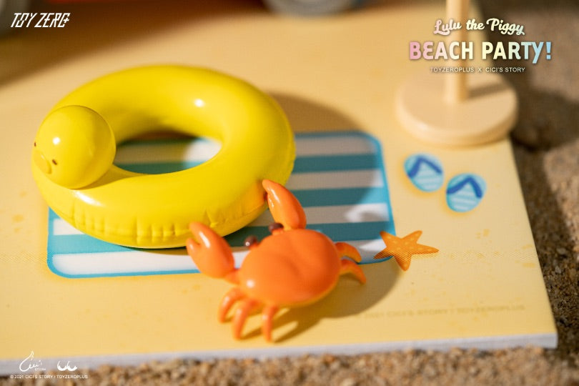 ToyZeroPlus x Lulu The Piggy &quot;Beach Party Ice Cream Van Premium Set&quot;-ToyZeroPlus-Ace Cards &amp; Collectibles