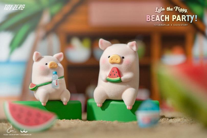 ToyZeroPlus x Lulu The Piggy Beach Party Series Blind Box-Single Box (Random)-ToyZeroPlus-Ace Cards & Collectibles