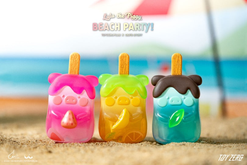 ToyZeroPlus x Lulu The Piggy Beach Party Series Blind Box-Single Box (Random)-ToyZeroPlus-Ace Cards &amp; Collectibles