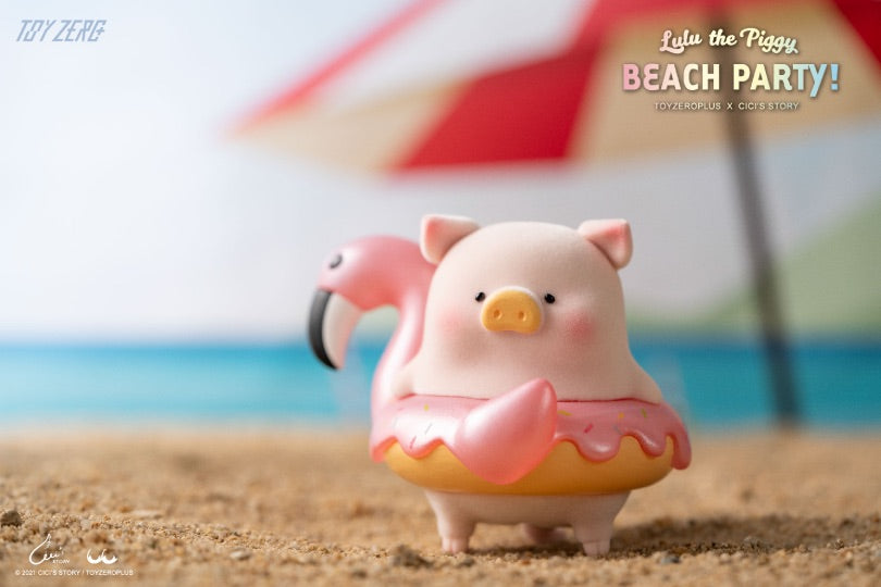 ToyZeroPlus x Lulu The Piggy Beach Party Series Blind Box-Single Box (Random)-ToyZeroPlus-Ace Cards & Collectibles