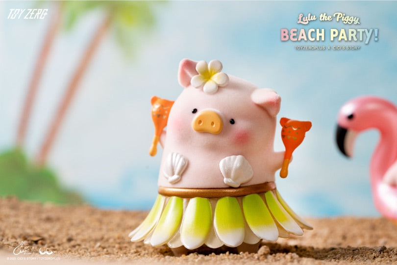 ToyZeroPlus x Lulu The Piggy Beach Party Series Blind Box-Single Box (Random)-ToyZeroPlus-Ace Cards & Collectibles